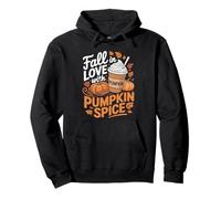 Fall in Love with Pumpkin Spice Cozy Sweat à Capuche