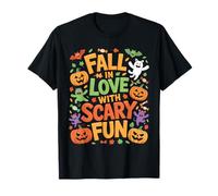 Fall in Love with Scary Fun Halloween Kids T-Shirt