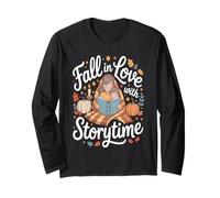 Fall in Love with Storytime Autumn Reading Cozy Manche Longue