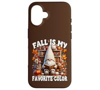 Fall is My Favorite Color for Book Lover Who Loves Reading Coque pour iPhone 16