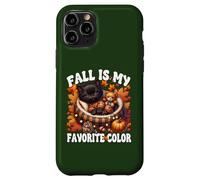 Fall is My Favorite Color for Kitten Mom Cute Autumn Cat Coque pour iPhone 11 Pro