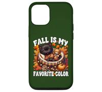 Fall is My Favorite Color for Kitten Mom Cute Autumn Cat Coque pour iPhone 12/12 Pro