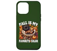 Fall is My Favorite Color for Kitten Mom Cute Autumn Cat Coque pour iPhone 12 Pro Max