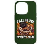 Fall is My Favorite Color for Kitten Mom Cute Autumn Cat Coque pour iPhone 14 Pro