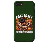 Fall is My Favorite Color for Kitten Mom Cute Autumn Cat Coque pour iPhone SE (2020) / 7/8