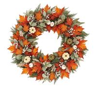 Fall Leaves Garland - 6ft Fade Resistant Flexible Vibrant Weather Resistant