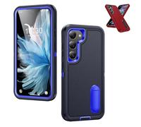 Fall-Proof Full Protection Case for Samsung Galaxy, Full-Body Shockproof Dustproof Cover, Invisible Bracket Anti-Drop Protective Case (Navy Blue,A14 4G/5G)