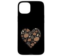 Fall Pumpkin Fall Leaves Acorns Hearts Rustic Fall Autumn Coque pour iPhone 15 Plus