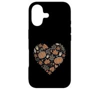 Fall Pumpkin Fall Leaves Acorns Hearts Rustic Fall Autumn Coque pour iPhone 17