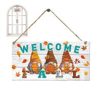 Fall Wooden Sign, Welcome Fall Sign, Gnome Fall Door Decor, Wooden Harvest Decoration, Fall Wall Art Sign, Autumn Door Hanger, Wooden Gnome Sign, Fall Decor For Door, Harvest Home Sign, Thank