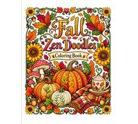 Fall Zen Doodle: Coloring Book