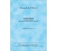 FALLA M. DE - CONCERTO - CONDUCTEUR POCHE