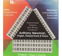 Falla - Newman Plays Three Concertos: Falla, Poulenc, & Newman