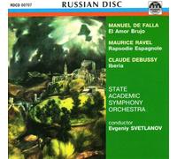 Falla. Ravel. Debussy - Orchestral works. State Academic Symphony Orchestra. Evgeny Svetlanov