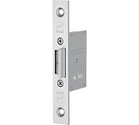effeff Serrure à pêne dormant encastrable 807-10 réglable têtière 110×24×3 mm laqué gris 1 pièce