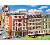 Faller FA232389 Lot de 2 Maisons urbaines assainies avec magasins - Kit de modélisme