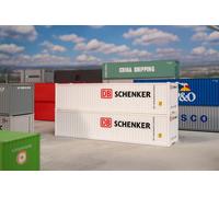 Faller - 1/87 40' CONTAINER DB SCHENKER 2 ST. (3/24)