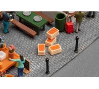 Faller - 1/87 MARKTKRATTEN MET GROENTEN 4 ST. (4/23)