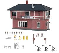 Faller 120092 Poste D'Aiguillage Neuenkirchen + Accessoire Masse 158 x 67 x