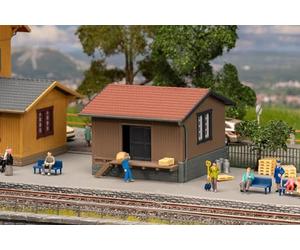 FALLER 120099 - Petit Hangar de Marchandises - Voie : H0 - Gares et bâtiments ferroviaires pour modélisme ferroviaire - Échelle : 1:87