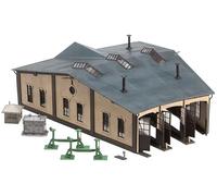 Faller – Hangar à locomotives F120277 – Modélisme ferroviaire HO avec pièces de commande