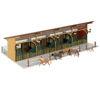 Faller 130597 H0 Écurie avec 4 chevaux