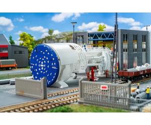 FALLER 130897 - Perceuse Tunnel en Construction - Largeur de Voie H0, N