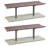 FALLER 131366 Échelle Ho Hobby - Due Abris Couvertures pour Station