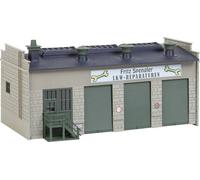 FALLER 131385 Ho Officina-Garage pour Véhicules Industriels Et Courier En Kit