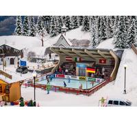 FALLER 134005 Échelle HO Piste De Patinage Artificielle Avec Figurines