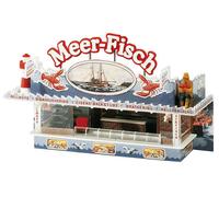 Faller 140445 Foire Imbisstand Meer-Fisch 126x60x75mm Neuf 1: