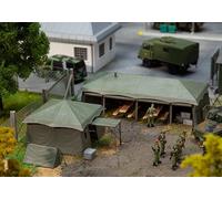 FALLER 144108 Échelle Ho Série Military : Set Tentes Militaires Divers Tailles