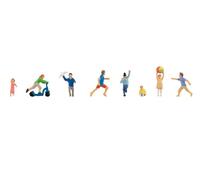 FALLER 151613 Échelle HO Enfants Qui Jouent (8 Figurines)