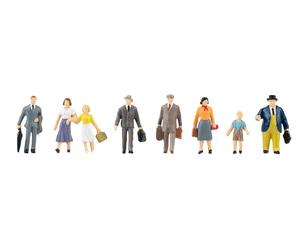 Faller 151614 Échelle H0 8 Figurines Voyageurs NEU OVP 1:87