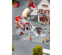FALLER H0 151679 pompiers époque VI, lot III - NEUF + emballage d'origine