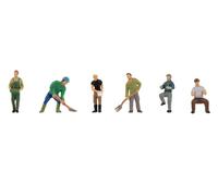 FALLER 151643 Échelle HO Paysans (Dans Différentes Positions) (6 Figurines)