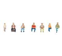 FALLER 151662 Échelle HO Personnes Assises En Attente (7 Figurines)