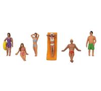 Faller 151688 - sur Le Plage 6 Ensemble Figurine 1:87 Échelle,Échelle Ho Pod
