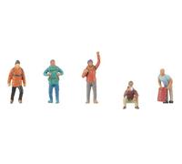 Faller – Figurines H0 151802 – En montagne, peint, assis, debout – Multicolore