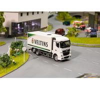 Faller 161320 - Car System Digital Truck MB Actros Streamspace Coffre Veltins Boissons (HERPA) - Distance de Voie H0
