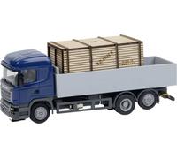 Faller 161325 Car System Digital LKW Scania R 13 HL Pritsche mit Holzkiste (HERPA) H0 Véhicule