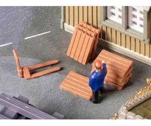 FALLER 16x palettes et 2x transpalettes - N 1/160 - FALLER 272922
