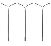 Faller H0 Réverbère en col de cygne double modèle fini 180101 3 pc(s)