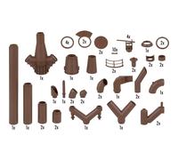 Faller 180328 H0 Grand set de câbles de tuyaux