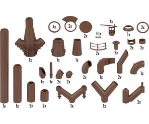 Faller 180328 H0 Grand set de câbles de tuyaux