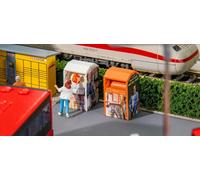 Faller 180341 - 4 Conteneurs à vêtements usagés - HO (1:87)