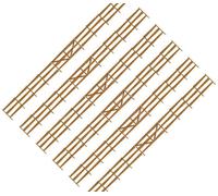 FALLER 180408 Échelle Ho Clôture Bonanza (Adapte Comme Clôture - Long CM 134)