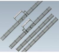 FALLER 180412 Échelle Ho Clôture En Fer Avec Portail (Longueur CM 104,6)