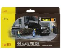 FALLER 180412 - Eisenzaun mit Tor