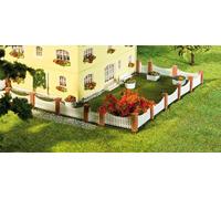 FALLER 180429 Échelle HO Clôture De Jardin Avec Poteaux En Maçonnerie (cm 38)